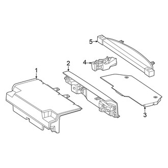 Mercedes-Benz OE - Rear Body & Floor - Interior Trim (Floor Trim)