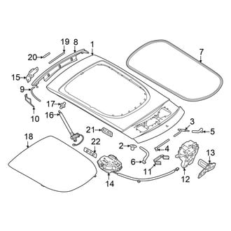 Mercedes-Benz OE - Lift Gate - Lid & Components (2 Doors)