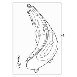 Mercedes-Benz OE - Rear Lamps - Tail Lamps (2 Doors)