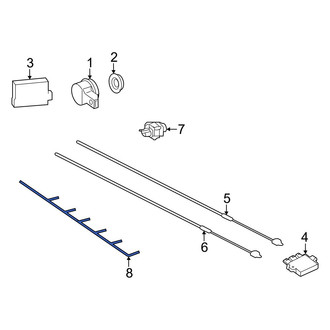 Mercedes-Benz OE - Rear Parking Aid System Wiring Harness