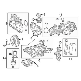 Mercedes-Benz OE - Engine Parts (2.0L)