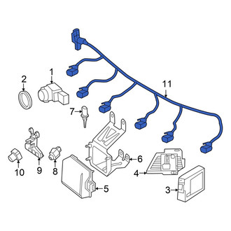 Mercedes-Benz OE - Front Parking Aid System Wiring Harness