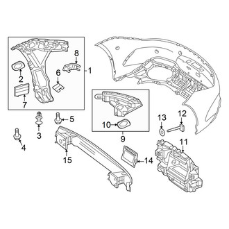 Mercedes-Benz OE - Rear Bumper - Bumper & Components (Structure & Mounting)