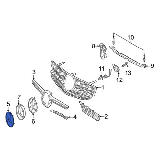 Mercedes-Benz OE - Front Inner Grille Emblem