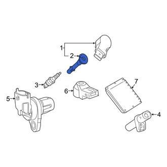 Mercedes-Benz OE - Direct Ignition Coil Boot