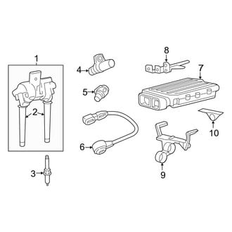 Mercedes-Benz OE - Electrical - Ignition System (Sport Utility Coupe C253 Body Code)