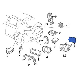 Mercedes-Benz OE - Keyless Entry Module