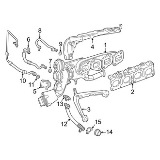 Mercedes-Benz OE - Engine - Turbocharger & Components (Sport Utility Coupe C253 Body Code)