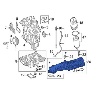 Mercedes-Benz OE - Upper Engine Intake Manifold
