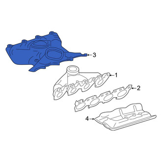 Mercedes-Benz OE - Upper Exhaust Manifold Heat Shield