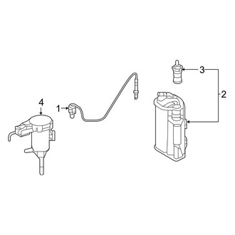 Mercedes-Benz OE - Emission System (Sport Utility Coupe C253 Body Code)