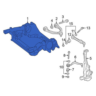 Mercedes-Benz OE - Front Suspension Subframe Crossmember
