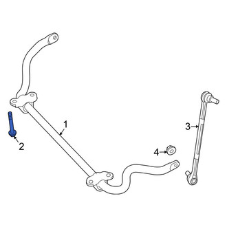 Mercedes-Benz OE - Suspension Stabilizer Bar Bracket Bolt