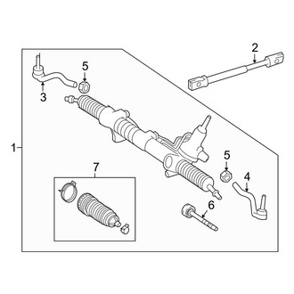 Mercedes-Benz OE - Steering Gear & Linkage (Sport Utility Coupe C253 Body Code)