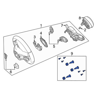 Mercedes-Benz OE - Steering Wheel Hardware Kit