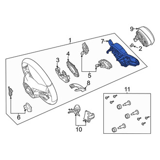 Mercedes-Benz OE - Steering Wheel Trim