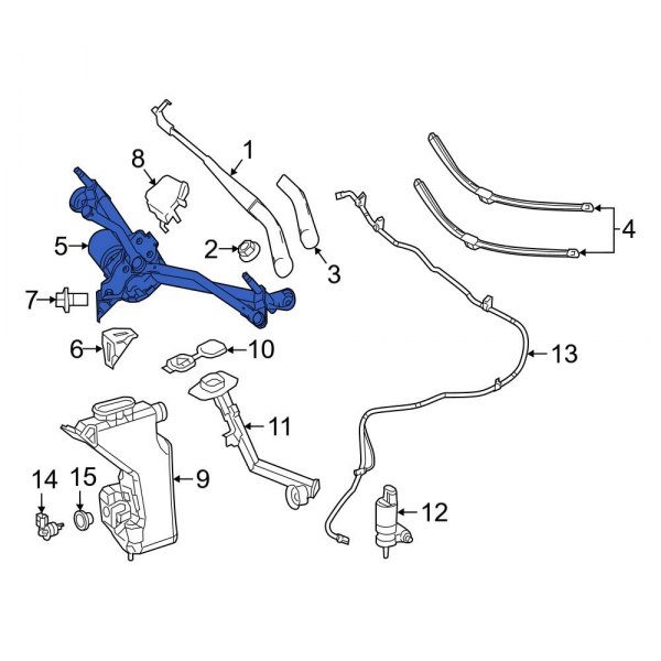 Windshield Wiper Motor