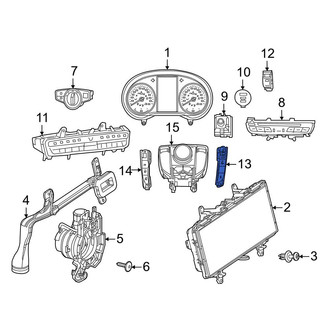 Mercedes-Benz OE - Right Combination Switch