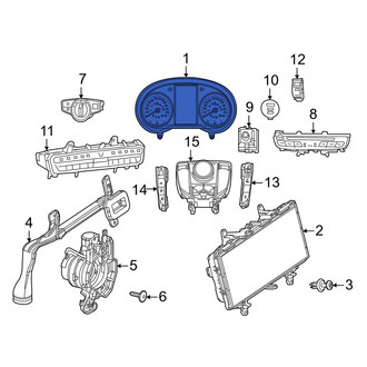 Mercedes-Benz OE - Instrument Cluster