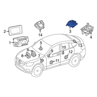 Mercedes-Benz OE - Radio Amplifier