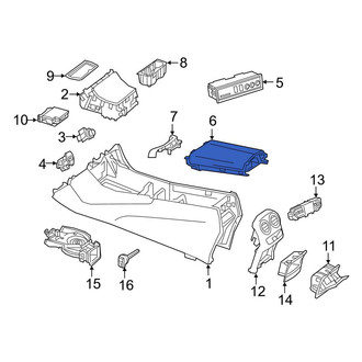 Mercedes-Benz OE - Console Armrest