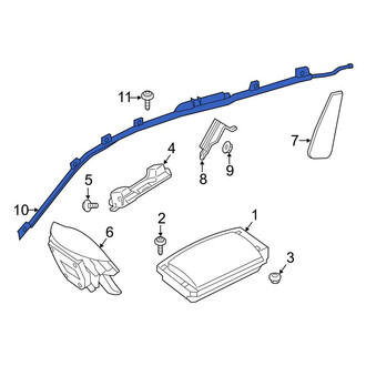 Mercedes-Benz OE - Right Curtain Air Bag