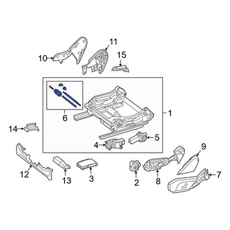 Mercedes-Benz OE - Front Seat Motor