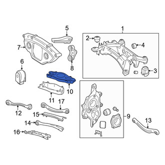 Mercedes-Benz OE - Front Right Lower Forward Suspension Control Arm