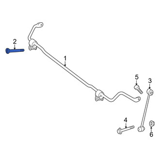 Mercedes-Benz OE - Suspension Stabilizer Bar Bracket Bolt