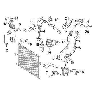 Mercedes-Benz OE - Cooling - Intercooler (AT Radiator)
