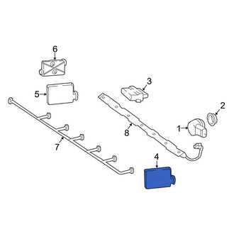 Mercedes-Benz OE - Rear Collision Warning Sensor