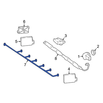Mercedes-Benz OE - Rear Parking Aid System Wiring Harness
