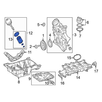Mercedes-Benz OE - Engine Oil Filter Element