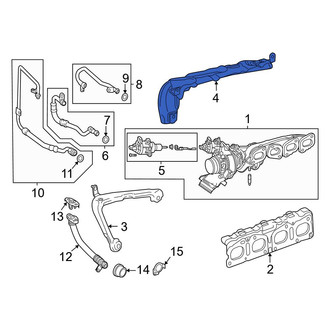 Mercedes-Benz OE - Exhaust Heat Shield