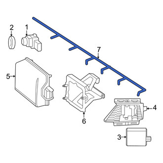 Mercedes-Benz OE - Front Park Assist Camera Wiring Harness