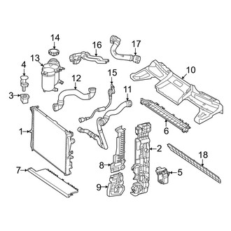 Mercedes-Benz OE - Cooling - Radiator & Components (Primary Cooling)