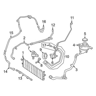 Mercedes-Benz OE - Cooling - Radiator & Components (Battery Cooling)