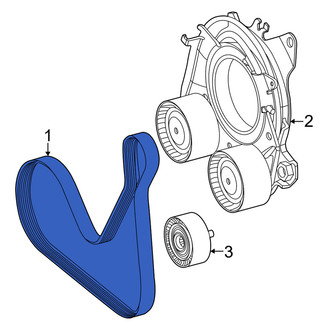 Mercedes-Benz OE - Serpentine Belt