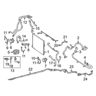 Mercedes-Benz OE - Cooling - Radiator & Components (Auxiliary, Cooling)