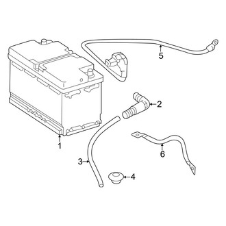 Mercedes-Benz OE - Electrical - Battery (Conventional), (Sport Utility Coupe 254.347 Body Code)