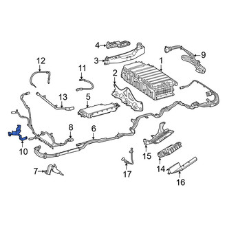 Mercedes-Benz OE - Rear Drive Motor Battery Pack Bracket