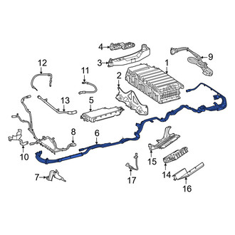 Mercedes-Benz OE - Drive Motor Battery Pack Connector