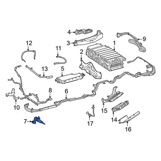 Mercedes-Benz OE - Front Drive Motor Battery Pack Bracket