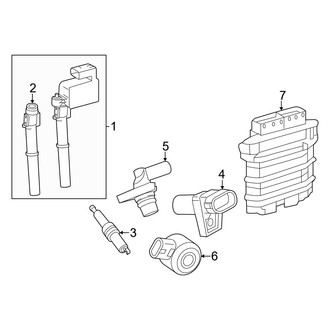 Mercedes-Benz OE - Electrical - Ignition System (Sport Utility Coupe 254.347 Body Code)