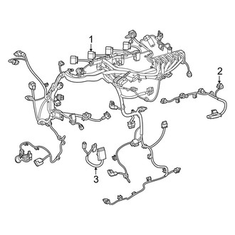 Mercedes-Benz OE - Electrical - Wiring Harness