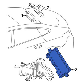 Mercedes-Benz OE - Rear Parking Aid Control Module