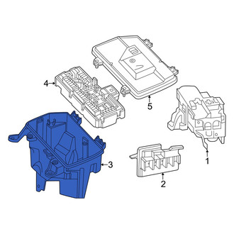 Mercedes-Benz OE - Lower Fuse and Relay Center Cover