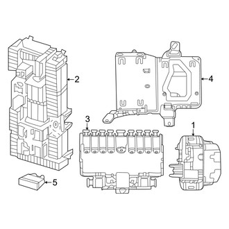 Mercedes-Benz OE - Electrical - Fuse & Relay (Instrument Panel), (Sport Utility Coupe 254.347 Body Code)