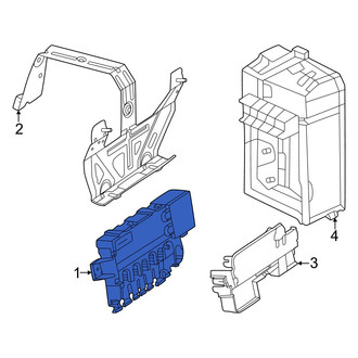 Mercedes-Benz OE - Rear Fuse Box