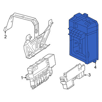 Mercedes-Benz OE - Rear Fuse Box